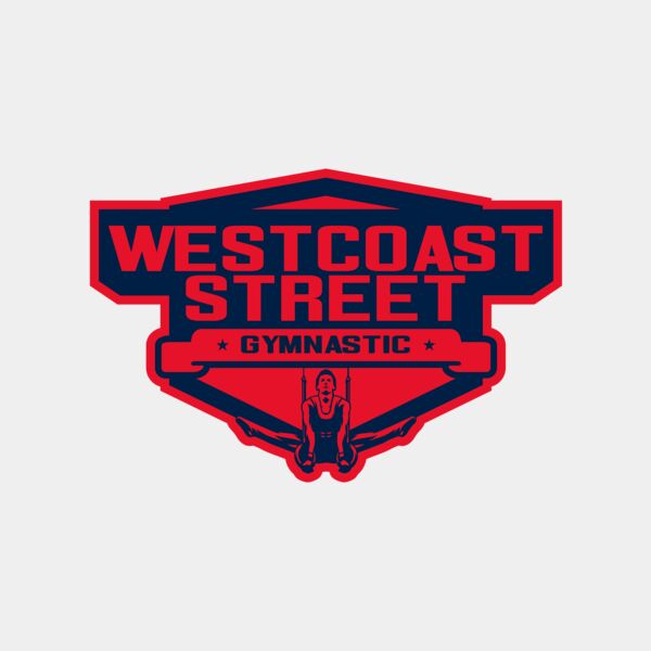 West Coast Street Gymnastic logo template Thumbnail