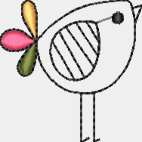 Bird line art Thumbnail