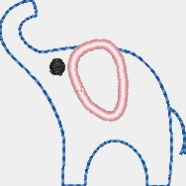 Elephant line art Thumbnail