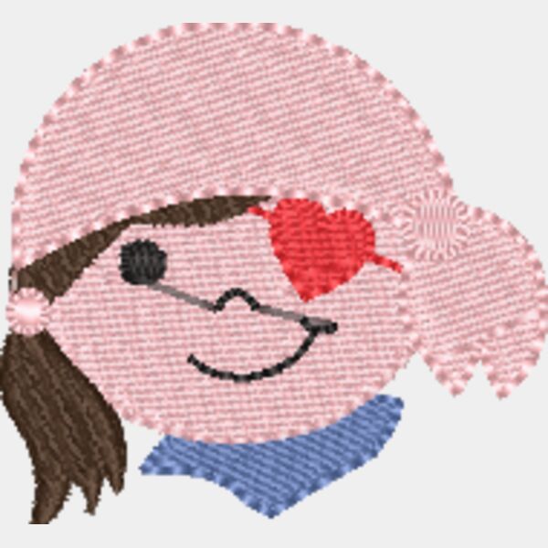 Pirate face girl Thumbnail